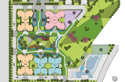 Ivy league of Apartment living Unit Plan Type A